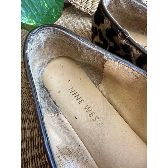 Nine West women’s size 6.5 cheetah flats - Picture 4 of 11